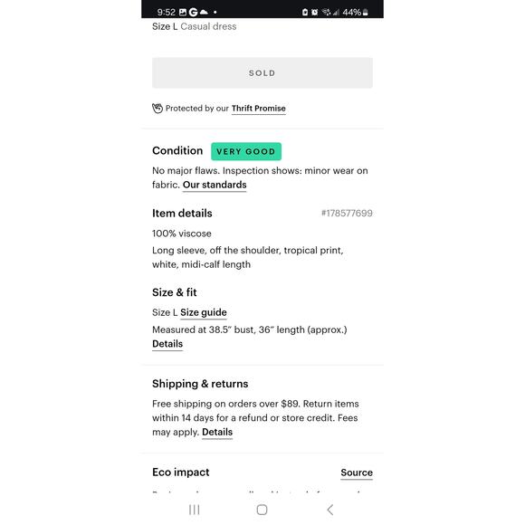 Piazza del Tempio Off Shoulder Floral Dress Made in Italy - Picture 6 of 6